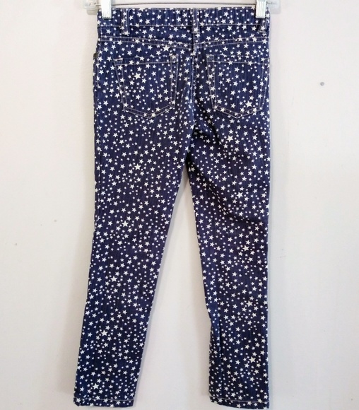 Mini Boden Navy Star Denim Skinnies - Picture 2 of 2